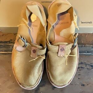 Satorisan Peanut Leather Sandals